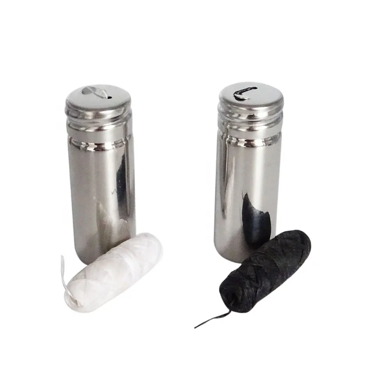 ICEE Stainless Steel Natural Wax Floss • Flossy Collection -Silver