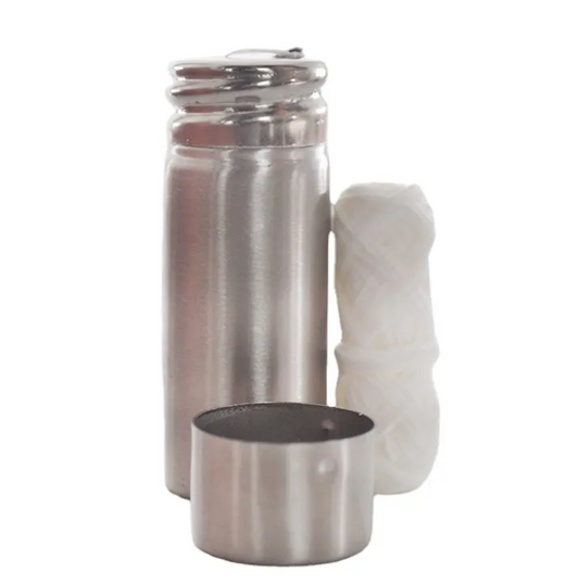 ICEE Stainless Steel Natural Wax Floss • Flossy Collection -Silver